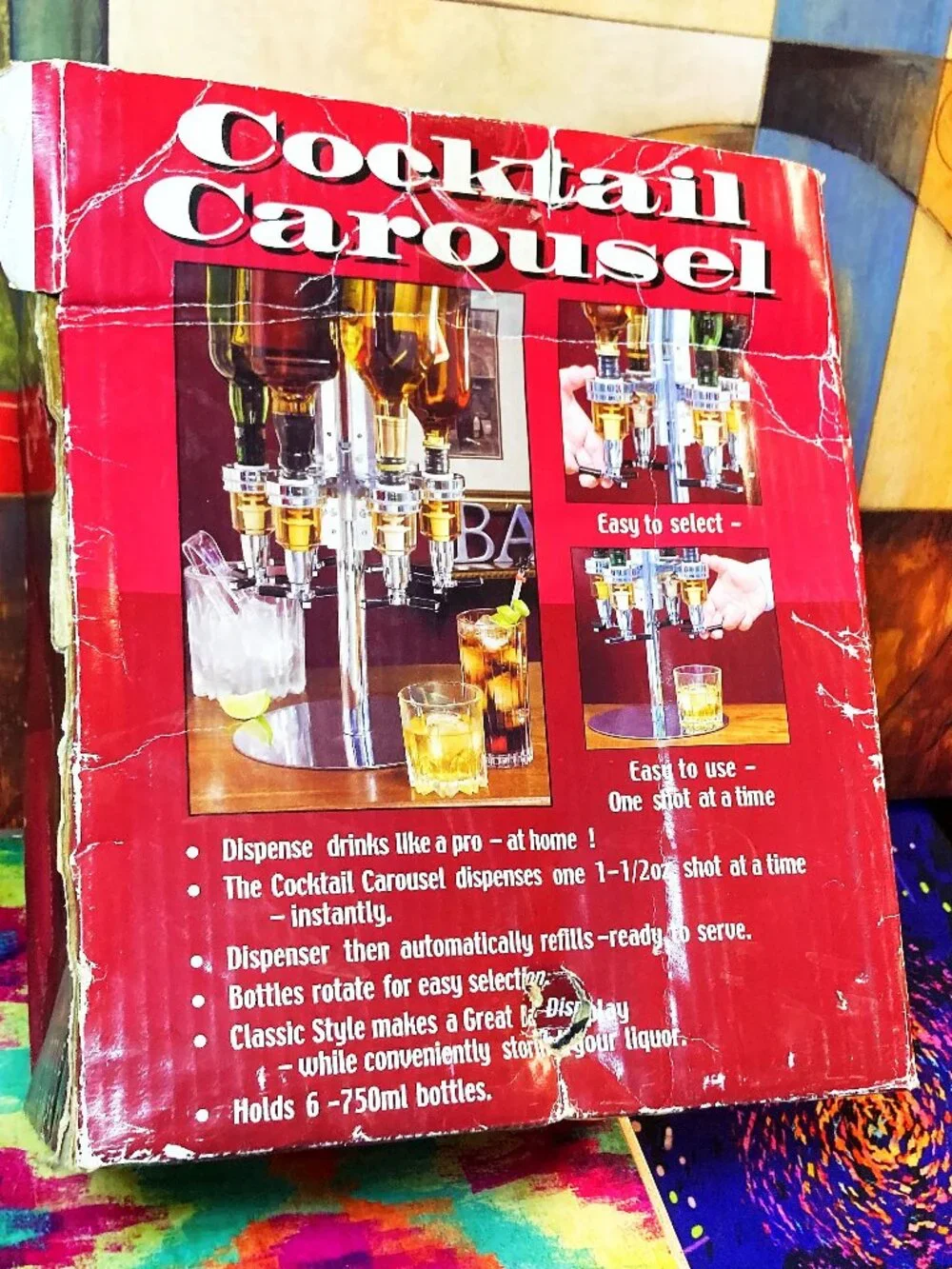 Cocktail Carousel : 6 - Bottle Dispenser
